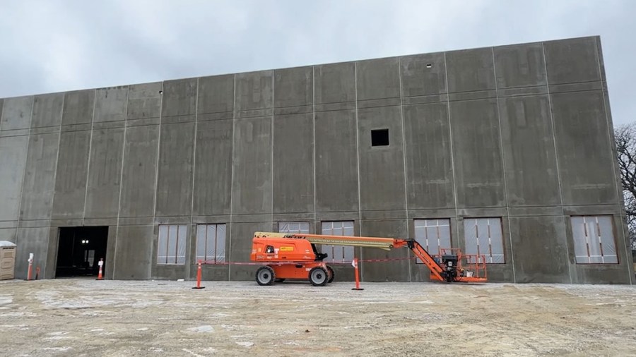 Construction underway at new industrial park in Warren